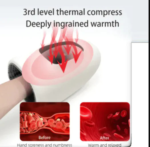 Portable Timing Multifunctional Hand Massager