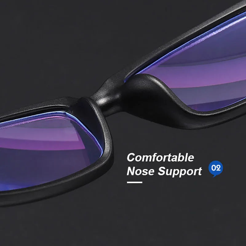 Retro Sports Blue Light Blocking Reading Glasses Unisex